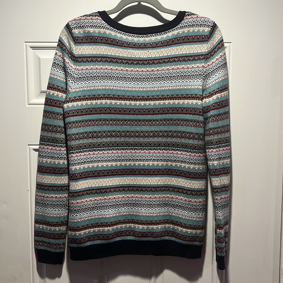 Talbots Stripped Botton Down Cardigan Sweater Size: S - Picture 2 of 7